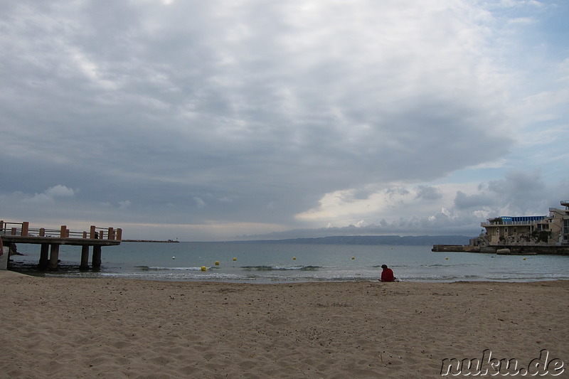Plage des Catalans - Strand in Marseille, Frankreich