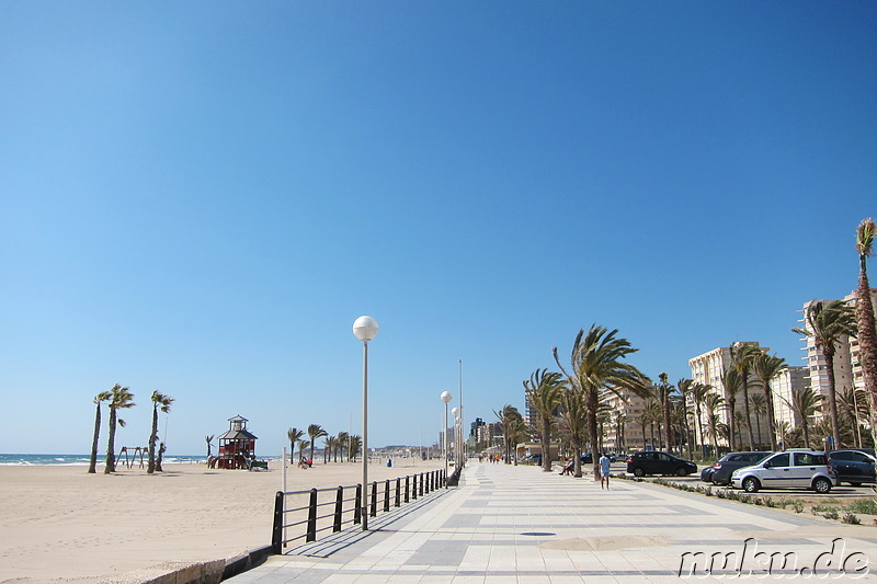 Playa de San Juan - Strand in Alicante, Spanien