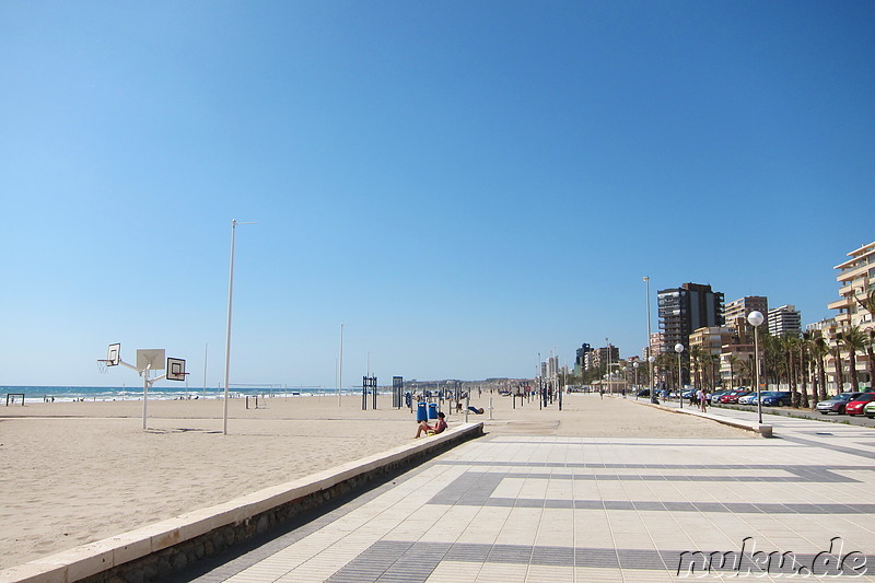 Playa de San Juan - Strand in Alicante, Spanien