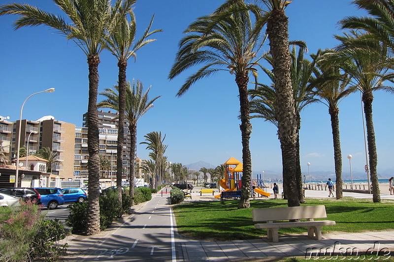 Playa de San Juan - Strand in Alicante, Spanien