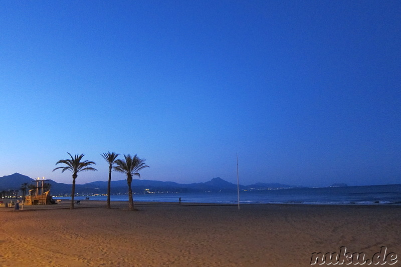 Playa de San Juan - Strand in Alicante, Spanien