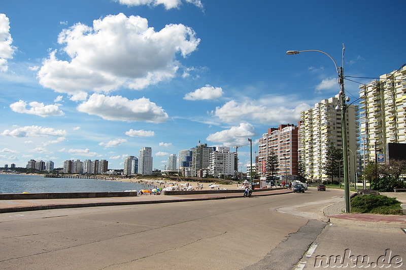 Playa Mansa - Strand in Punta del Este, Uruguay