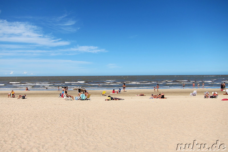 Playa Pocitos - Strand in Montevideo, Uruguay