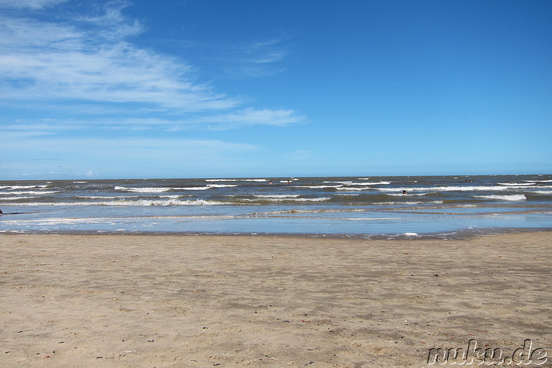 Playa Pocitos - Strand in Montevideo, Uruguay