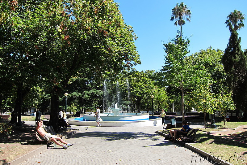 Plaza 25 de Agosto in Colonia del Sacramento, Uruguay
