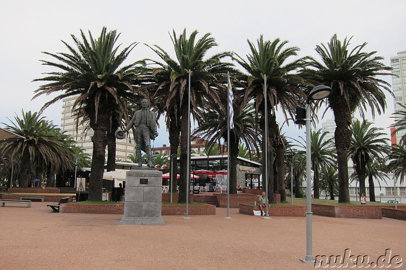 Plaza Artigas in Punta del Este, Uruguay