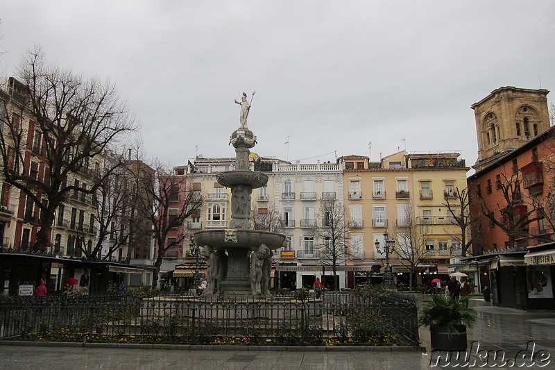 Plaza Bib-Rambla in Granada, Spanien