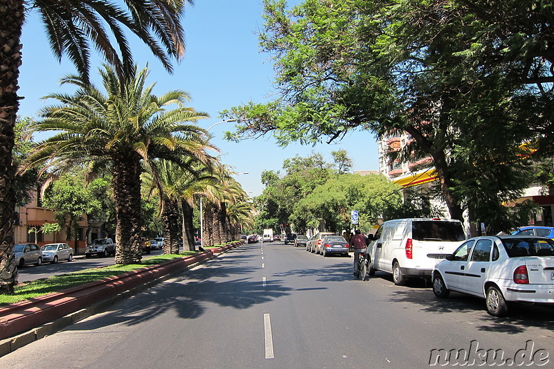 Plaza Brazil in Santiago de Chile