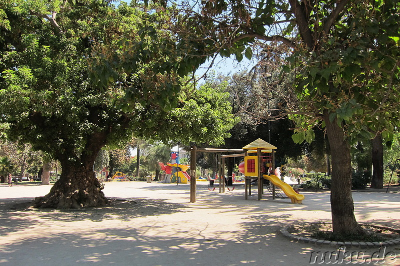 Plaza Brazil in Santiago de Chile