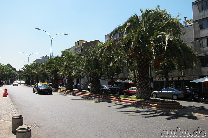 Plaza Brazil in Santiago de Chile