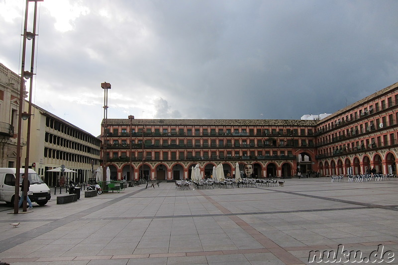 Plaza Corredera in Cordoba, Spanien