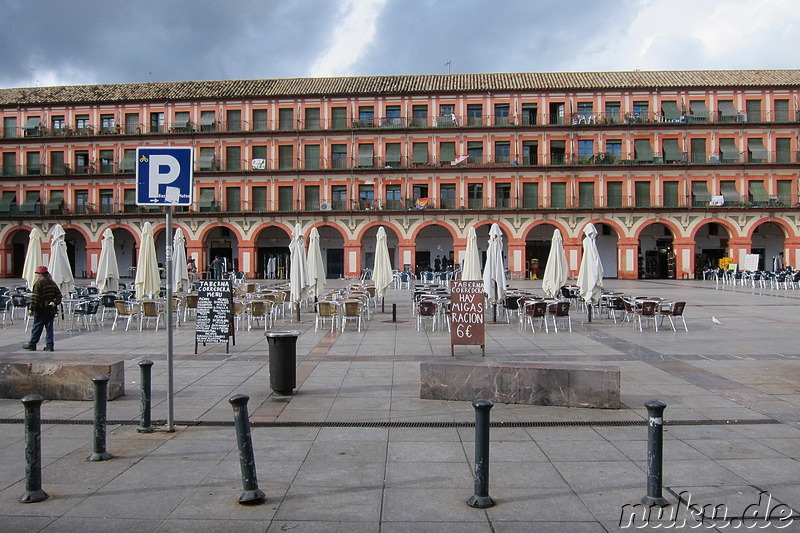 Plaza Corredera in Cordoba, Spanien