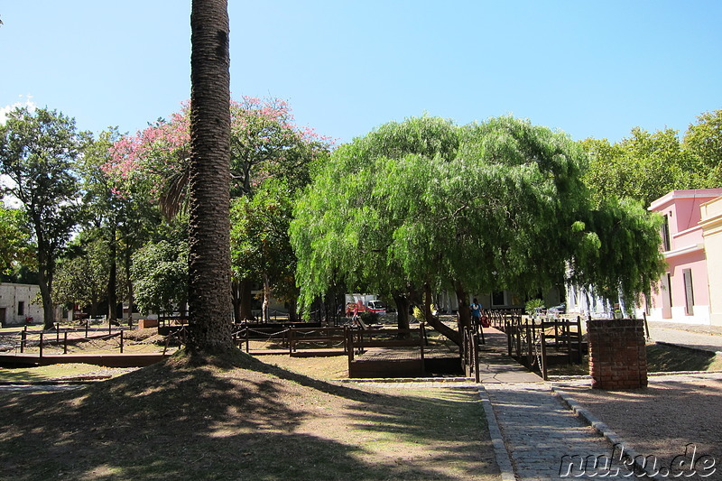 Plaza de Armas in Colonia del Sacramento, Uruguay