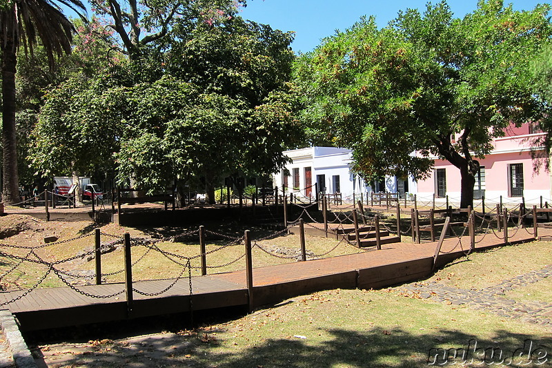 Plaza de Armas in Colonia del Sacramento, Uruguay