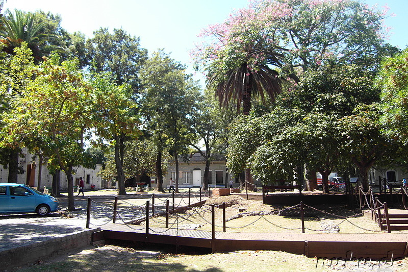 Plaza de Armas in Colonia del Sacramento, Uruguay