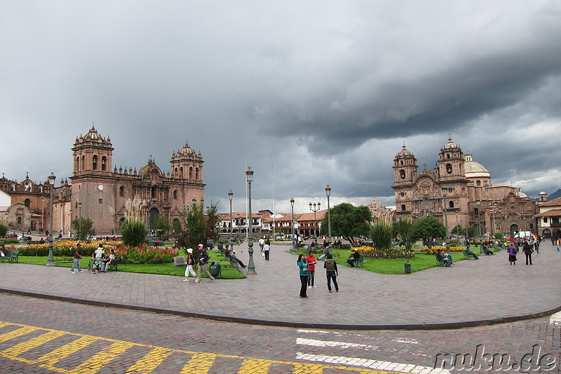 Plaza de Armas in Cusco, Peru