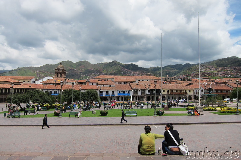 Plaza de Armas in Cusco, Peru