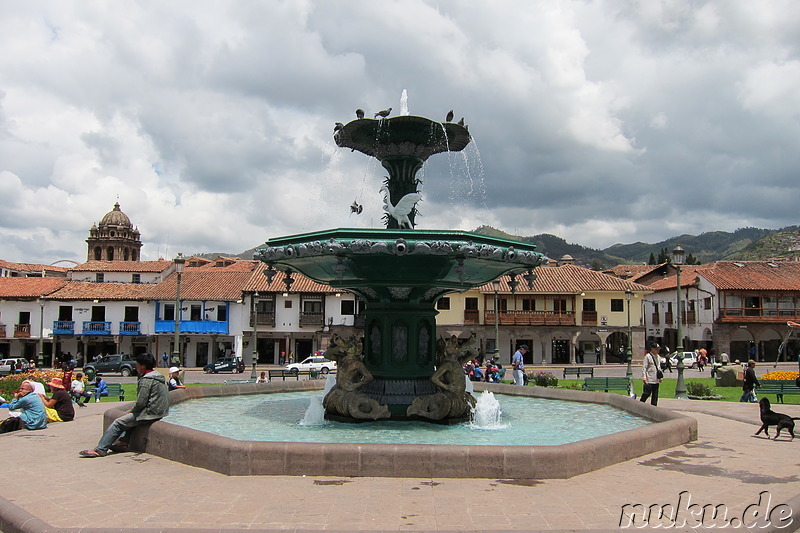 Plaza de Armas in Cusco, Peru