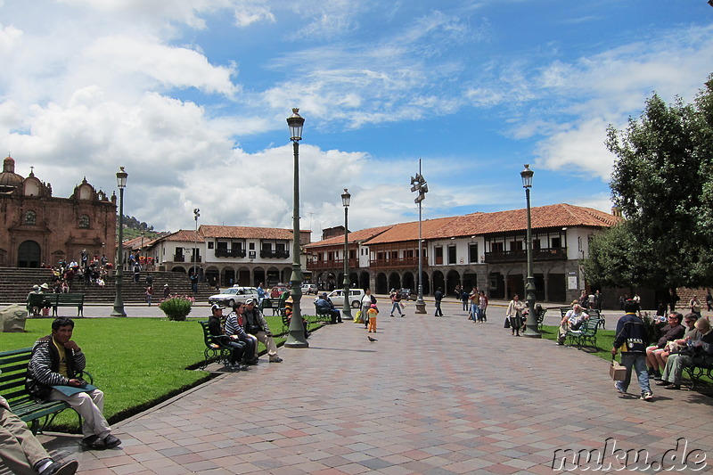 Plaza de Armas in Cusco, Peru