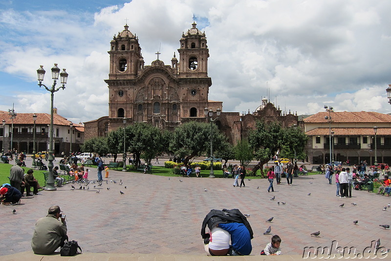 Plaza de Armas in Cusco, Peru