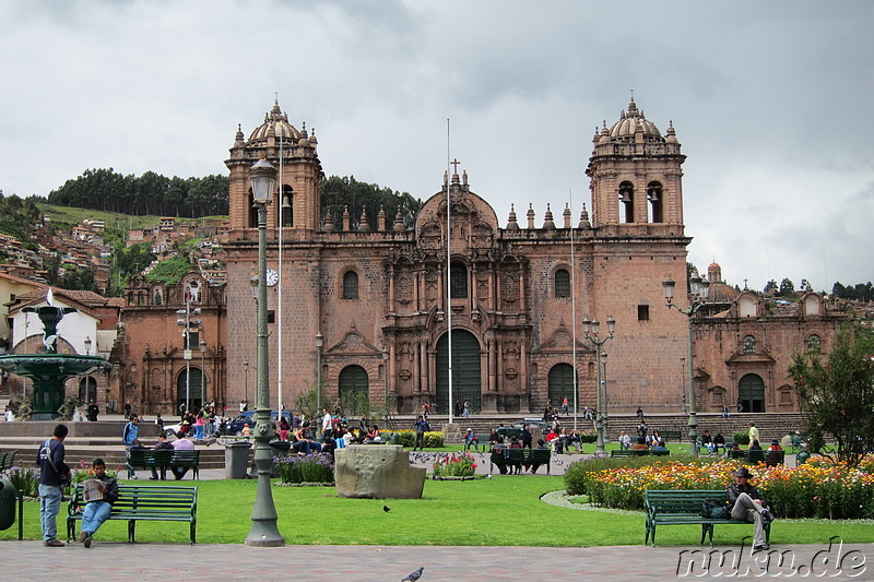 Plaza de Armas in Cusco, Peru