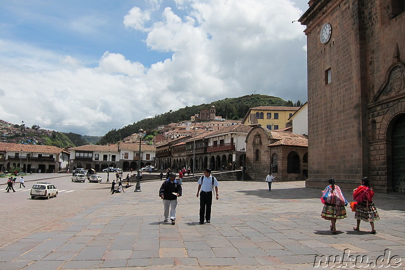 Plaza de Armas in Cusco, Peru