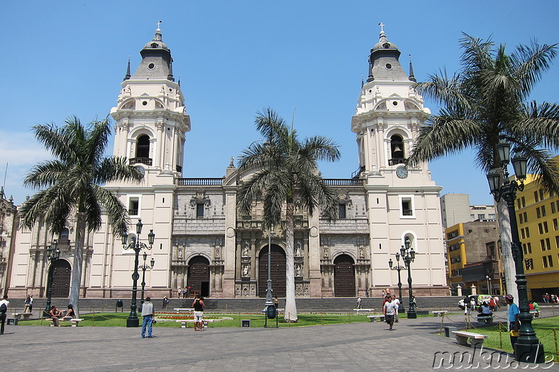 Plaza de Armas in Lima, Peru