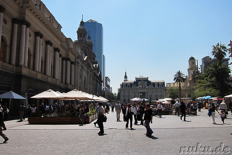 Plaza de Armas in Santiago de Chile