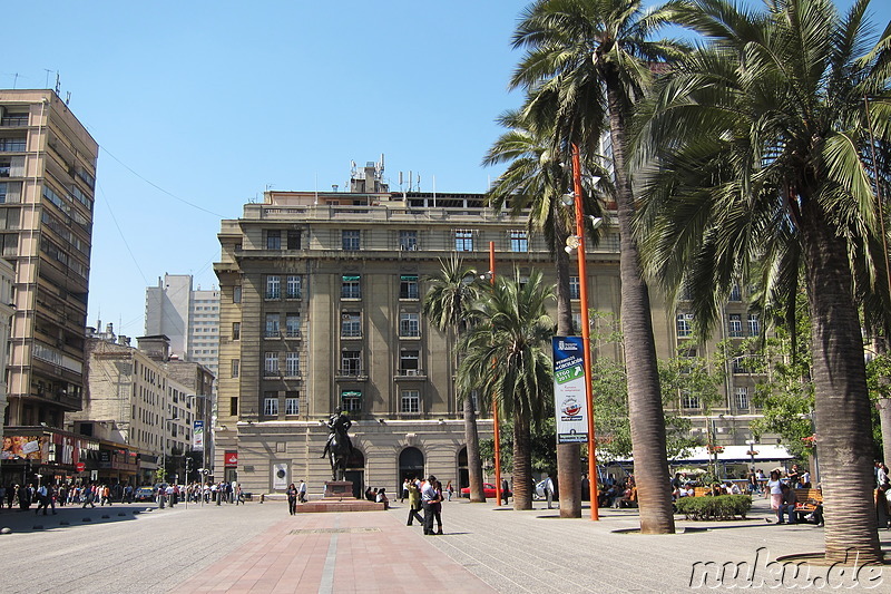 Plaza de Armas in Santiago de Chile