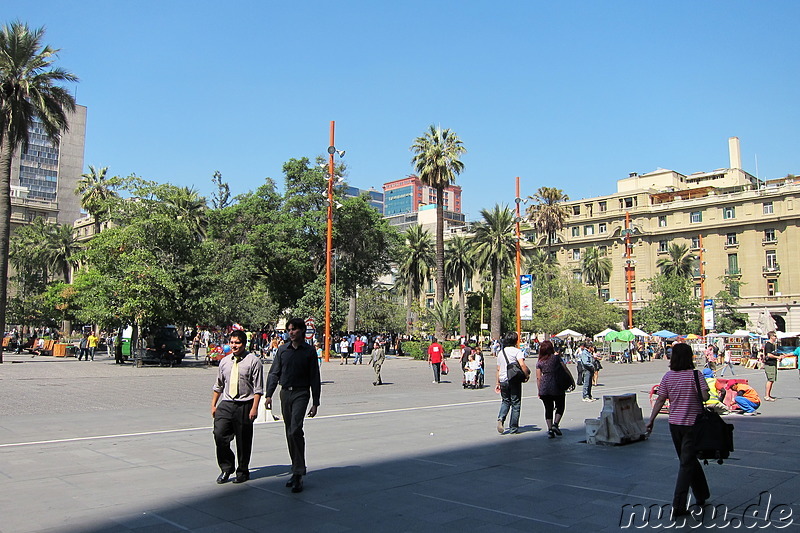 Plaza de Armas in Santiago de Chile