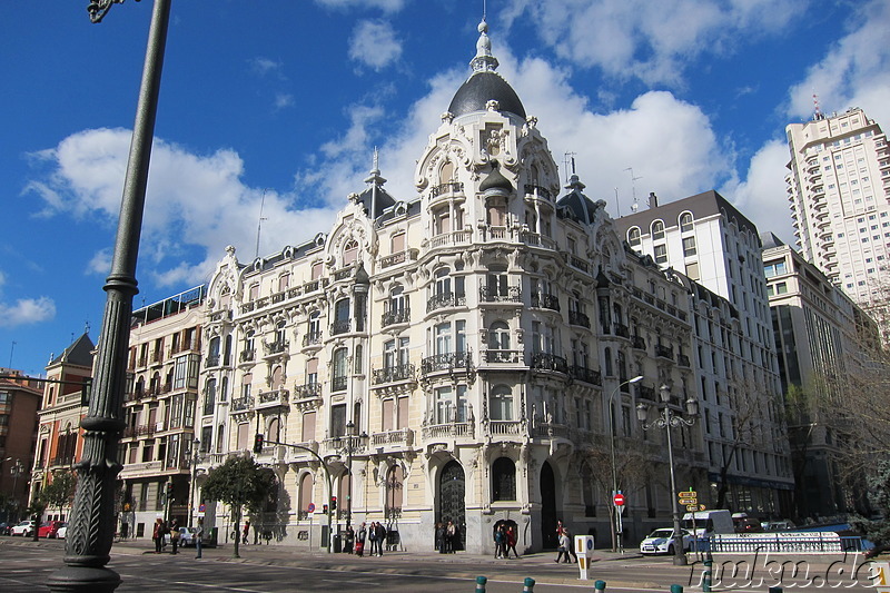 Plaza de Espana in Madrid, Spanien