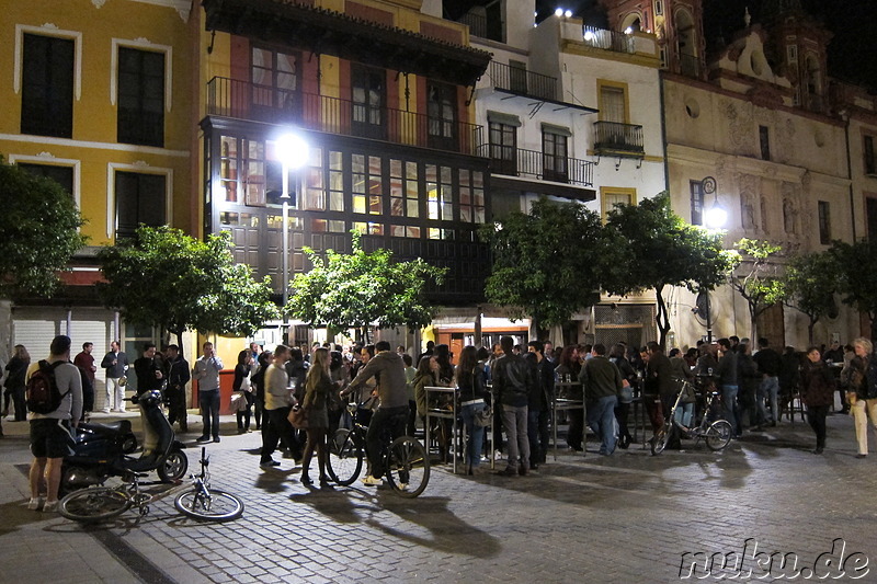 Plaza el Salvador in Sevilla, Spanien