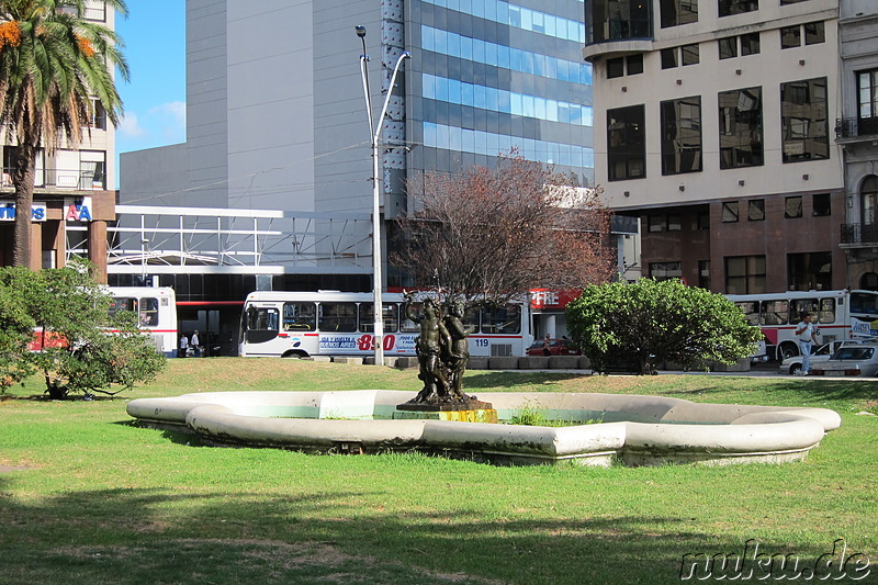 Plaza Independencia in Montevideo, Uruguay