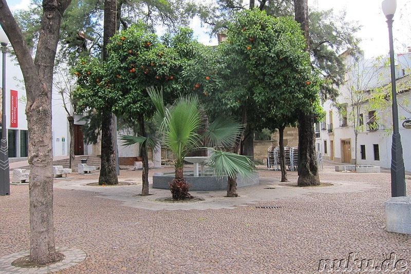 Plaza Jeronimo Paez in Cordoba, Spanien