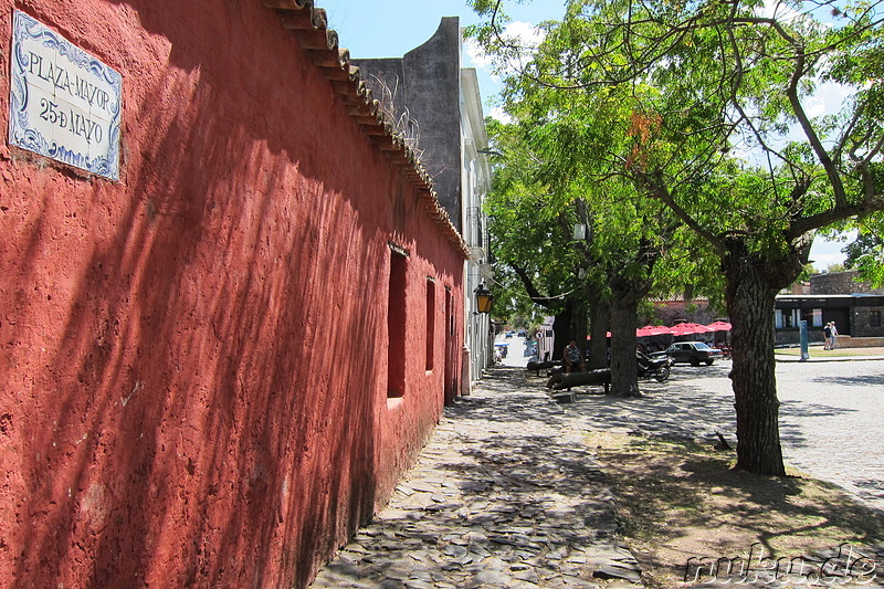 Plaza Mayor in Colonia del Sacramento, Uruguay