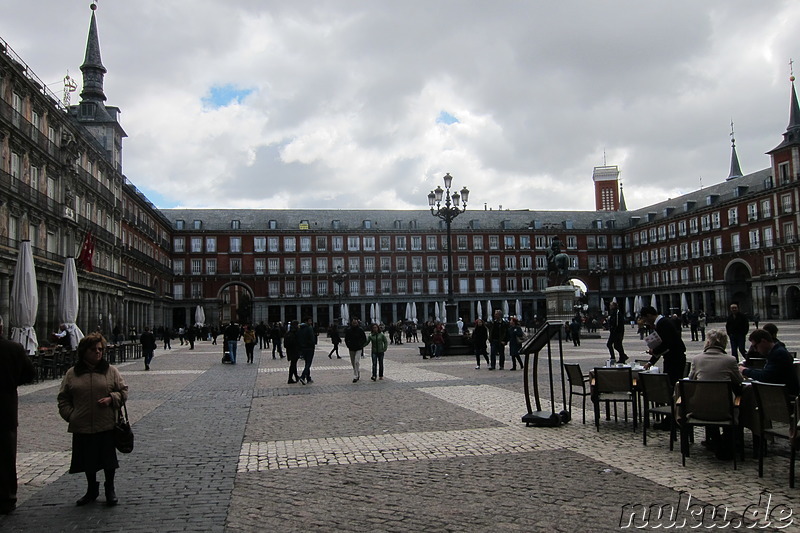 Plaza Mayor in Madrid, Spanien