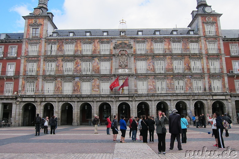 Plaza Mayor in Madrid, Spanien