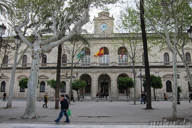 Plaza Nueva in Sevilla, Spanien