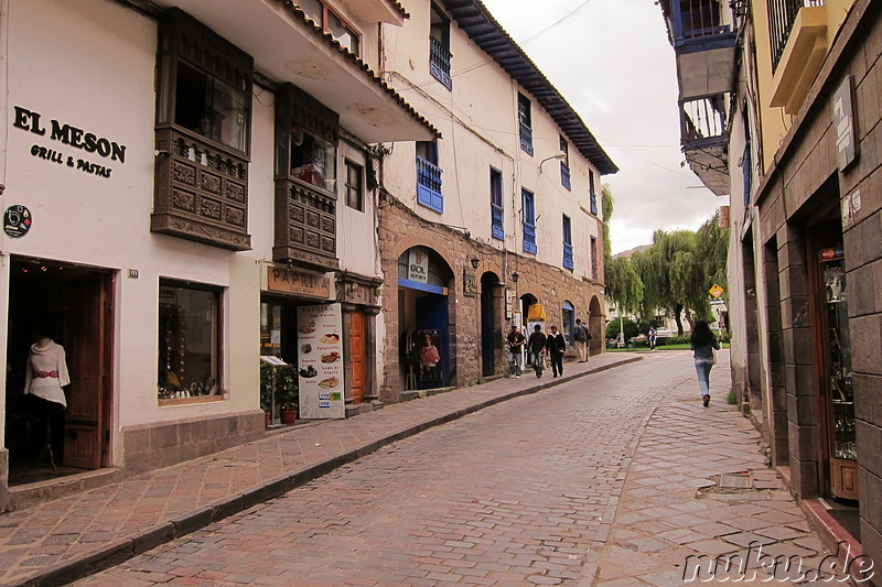 Plaza Regocijo in Cusco, Peru