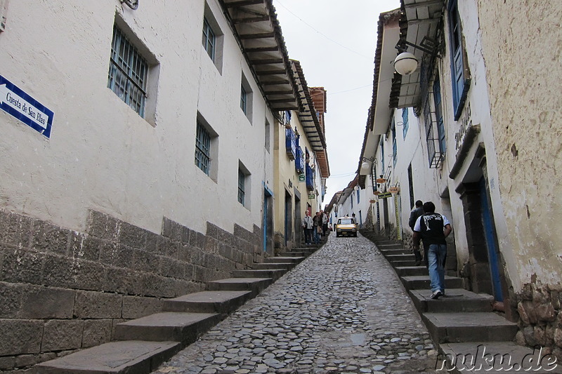 Plaza San Blas in Cusco, Peru