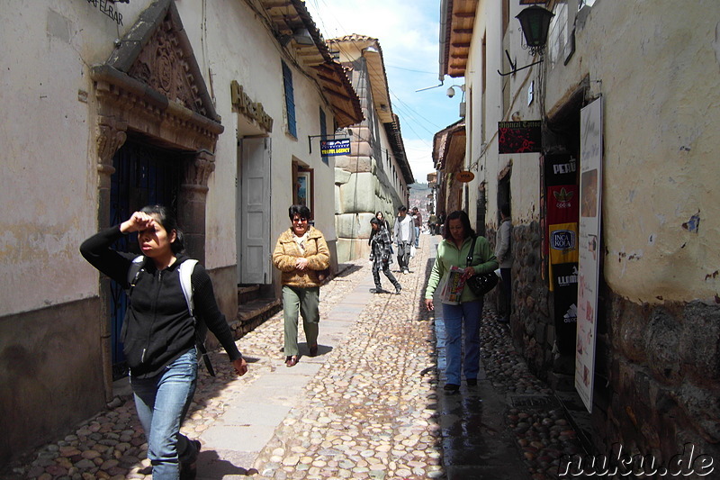 Plaza San Blas in Cusco, Peru