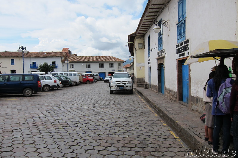 Plaza San Blas in Cusco, Peru