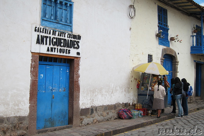 Plaza San Blas in Cusco, Peru