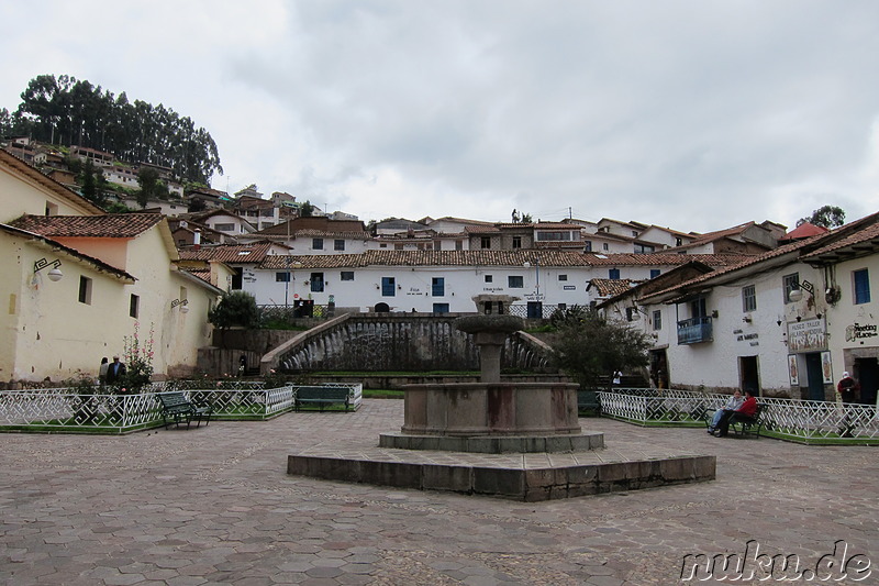 Plaza San Blas in Cusco, Peru