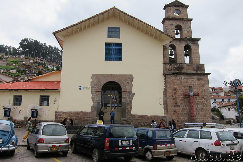Plaza San Blas in Cusco, Peru