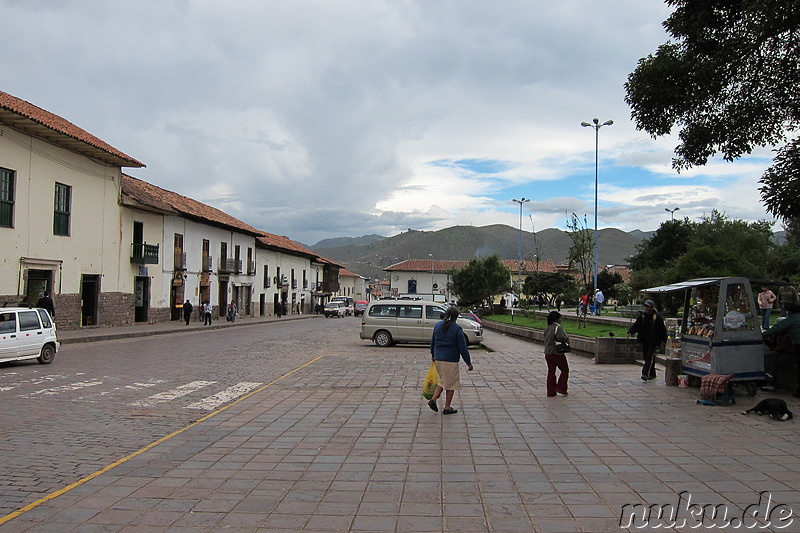 Plaza San Francisco in Cusco, Peru