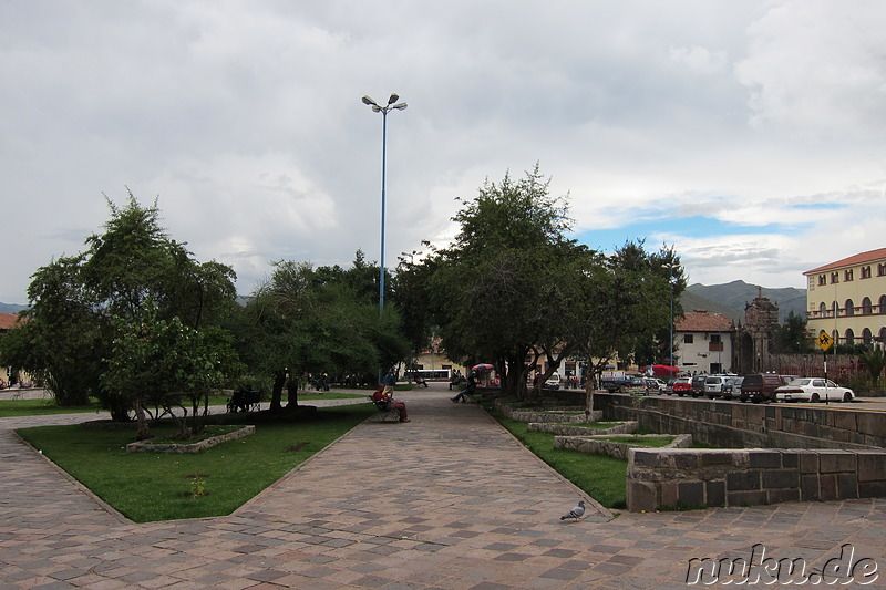 Plaza San Francisco in Cusco, Peru