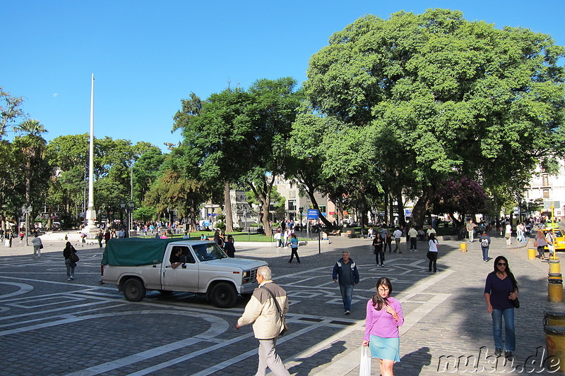 Plaza San Martin in Cordoba, Argentinien