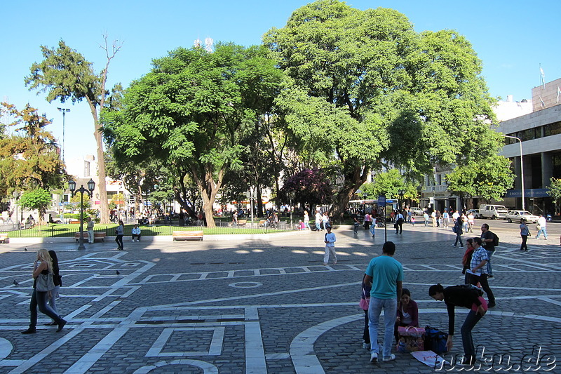 Plaza San Martin in Cordoba, Argentinien