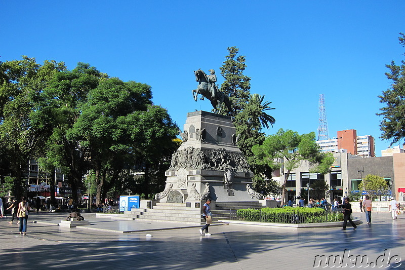 Plaza San Martin in Cordoba, Argentinien